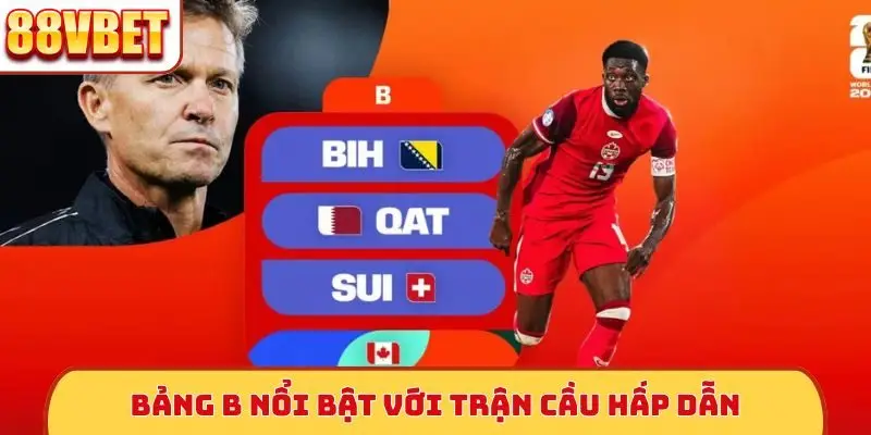 Bảng B nổi bật với trận cầu hấp dẫn